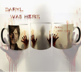 "Daryl Was Here" Heat Sensitive Mug