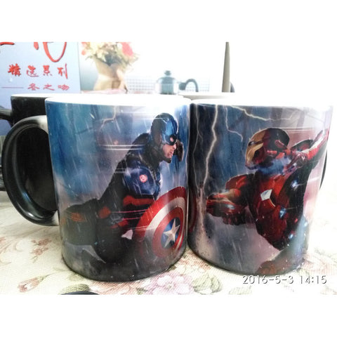 Captain America Heat Sensitive Mug