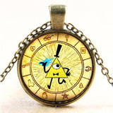 BILL CIPHER WHEEL Necklace