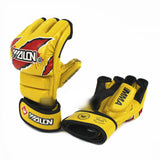MMA Boxing Gloves 5 Colors High Quality PU Mateial MMA Half Fighting Gloves Muay Thai Training Breathable Male Fitness for Adult