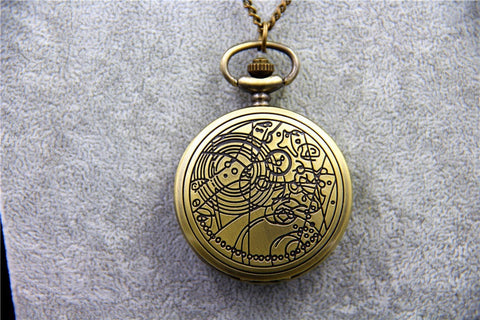 Vintage TARDIS Necklace