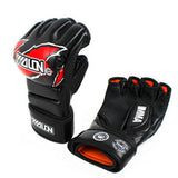 MMA Boxing Gloves 5 Colors High Quality PU Mateial MMA Half Fighting Gloves Muay Thai Training Breathable Male Fitness for Adult