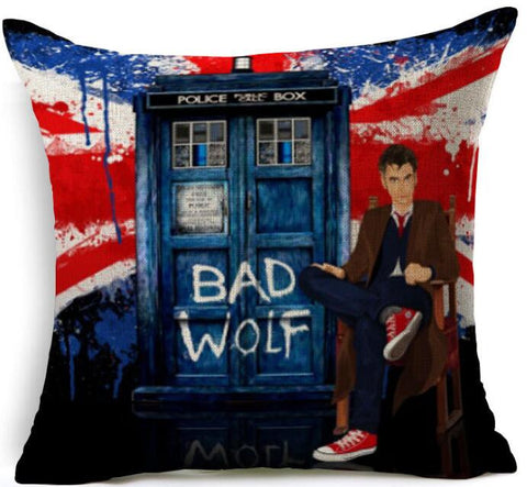 Tardis Cushion Cover