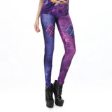 Harley Quinn Purple Fitness Leggings